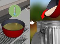 نحوه دفع روغن پخت و پز