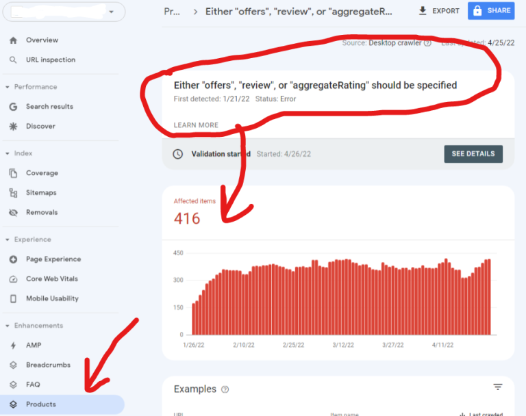 Either "offers", "review", or "aggregateRating" should be specified